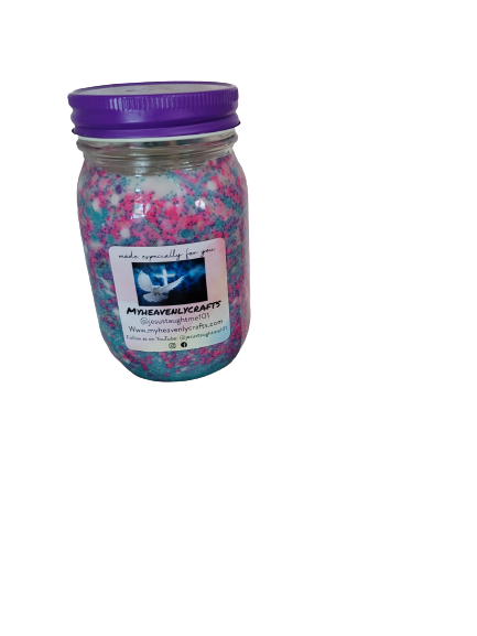 Candy passion scented candle