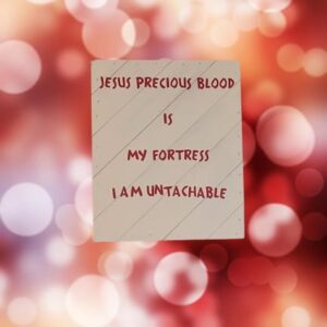 JESUS PRECIOUS BLOOD WALL ART