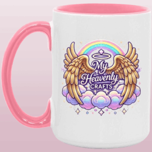 MUG PINK/WHITE