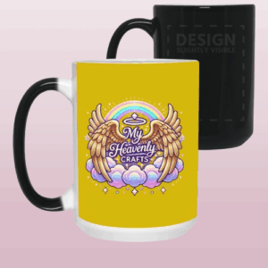COLOR CHANGING MUG YELLOW MUSTARD