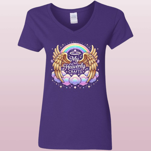 Gildan Women's V-Neck Tee